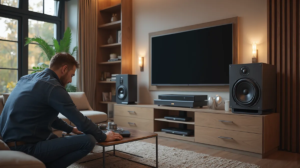 Lire la suite à propos de l’article Guide Complet : Installation d’un Système Son Surround Home Cinéma pour une Expérience Immersive